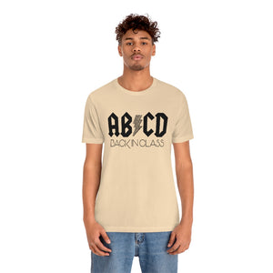 ABCD Back In Class - Unisex Jersey Short Sleeve Tee