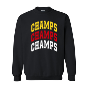 3 Time Champs - Crewneck Sweatshirt