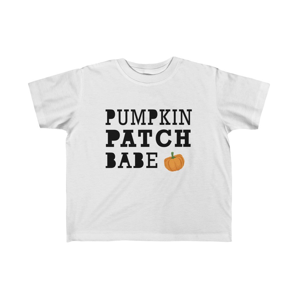 Pumpkin Patch Babe - Kid's Fine Jersey Tee