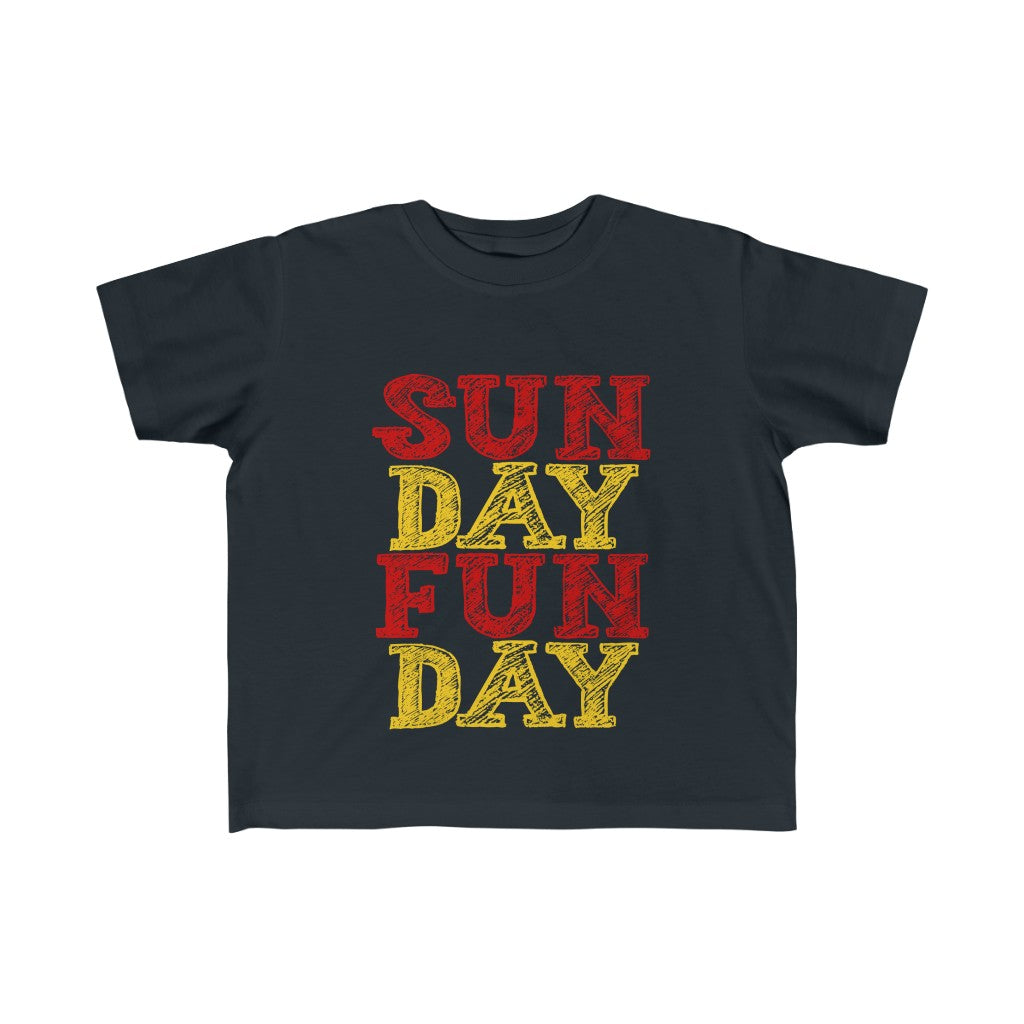 SUNDAY FUNDAY - 2T-6T Kid's Fine Jersey Tee