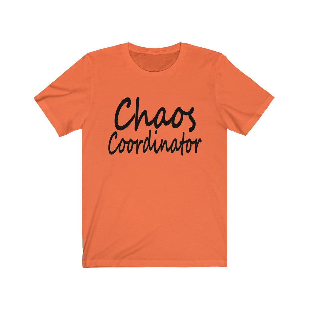 Chaos Coordinator - Unisex Jersey Short Sleeve Tee