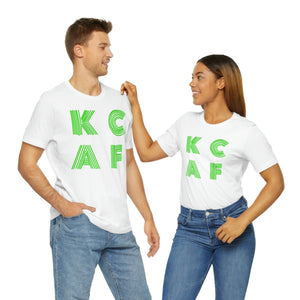 KC AF Green - Unisex Jersey Short Sleeve Tee