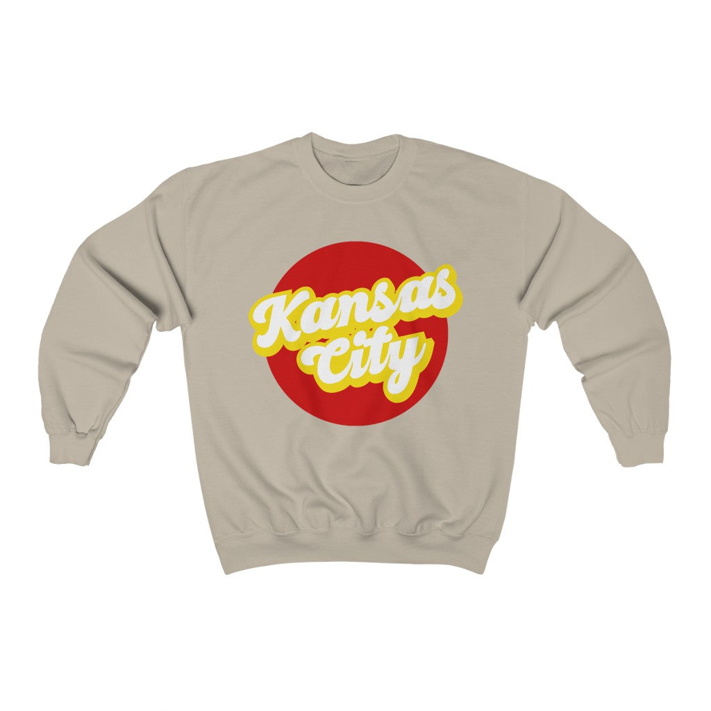 Retro KC - Unisex Heavy Blend™ Crewneck Sweatshirt