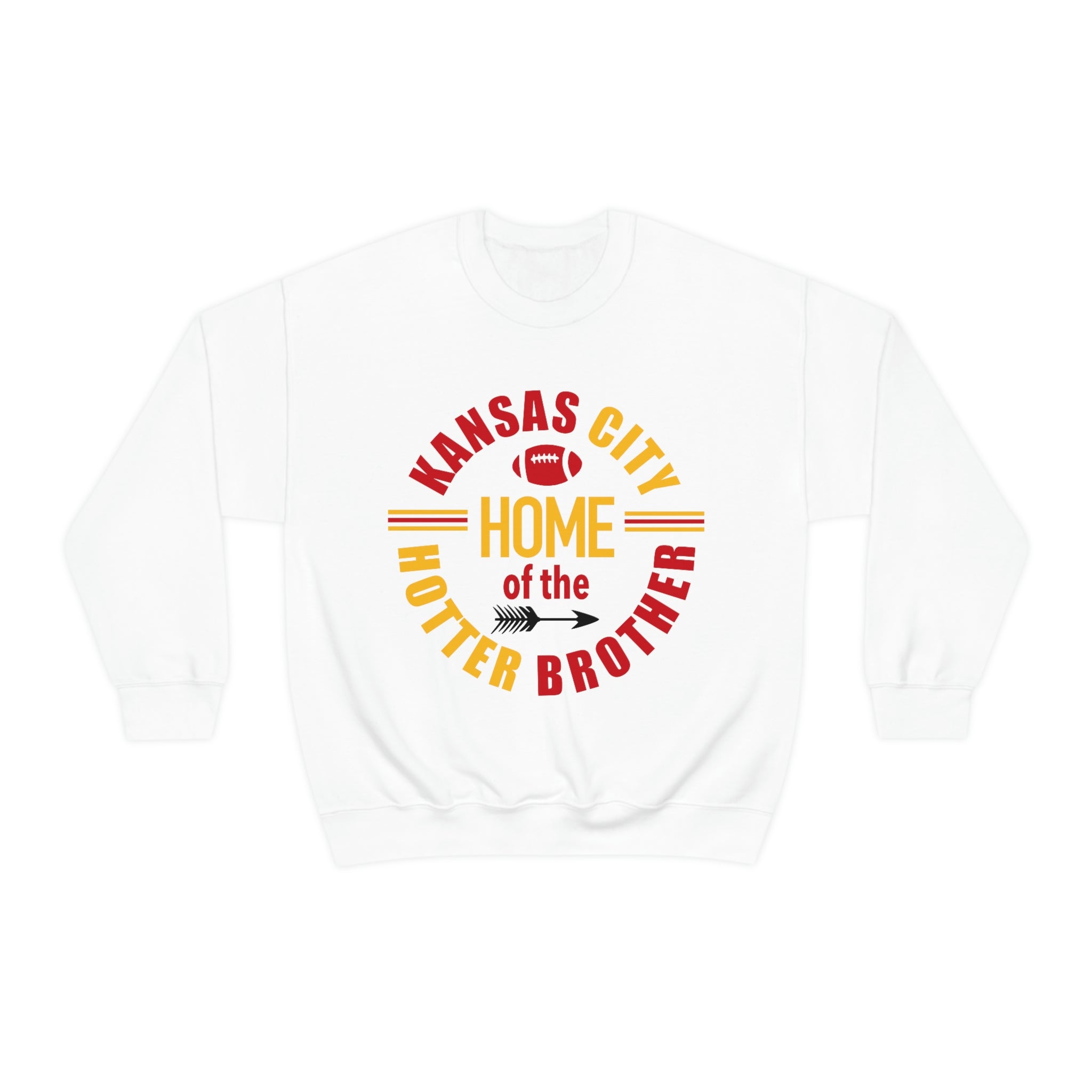 Home of the Hotter Kelce - Unisex Heavy Blend™ Crewneck Sweatshirt