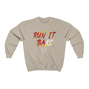 Run It BAKC - Unisex Heavy Blend™ Crewneck Sweatshirt