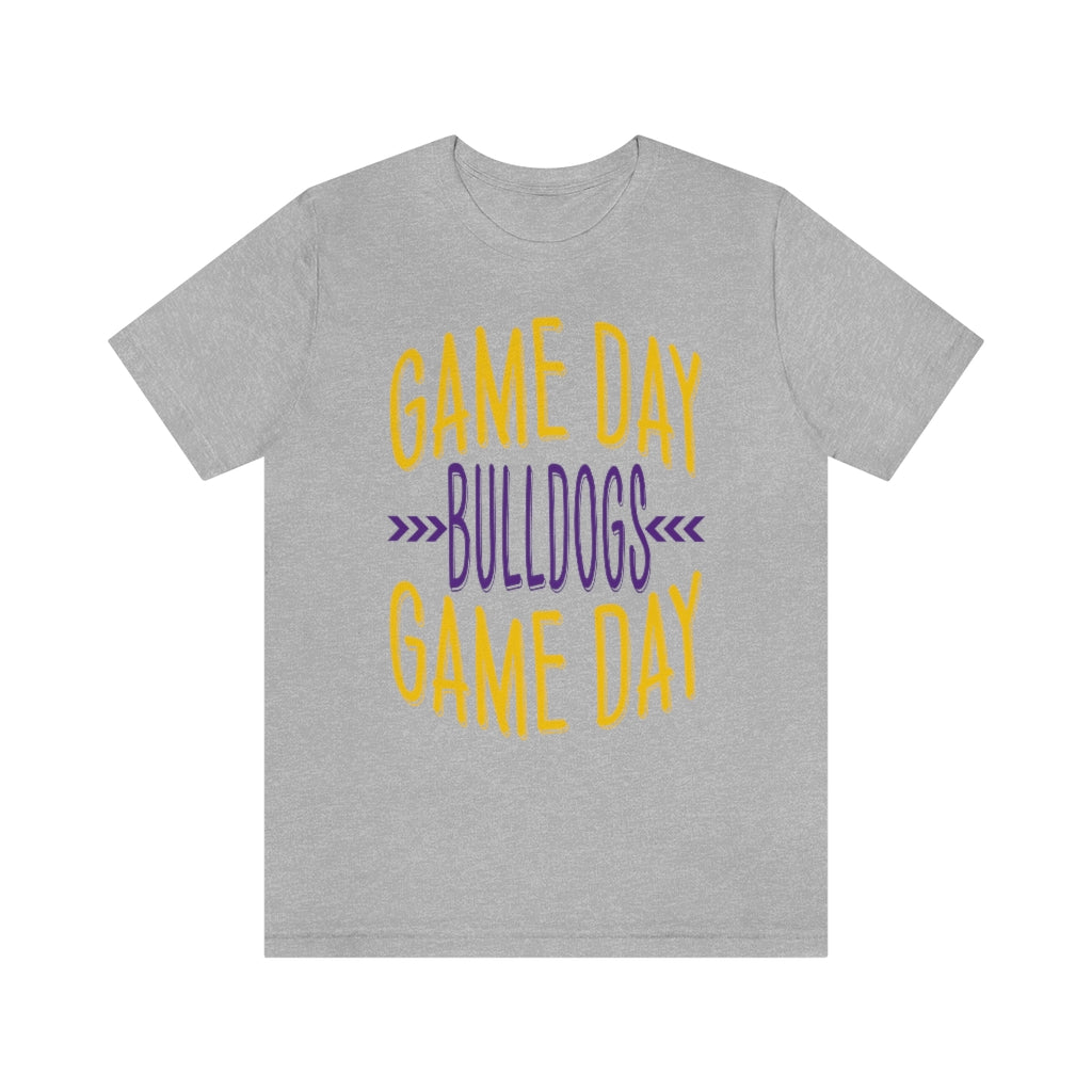 Game Day Tee Bulldogs Unisex Jersey Short Sleeve Tee