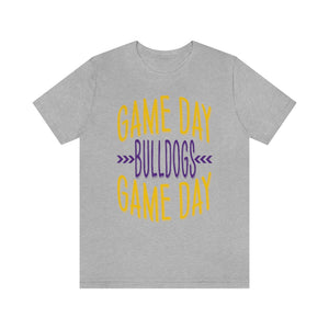 Game Day Tee Bulldogs Unisex Jersey Short Sleeve Tee