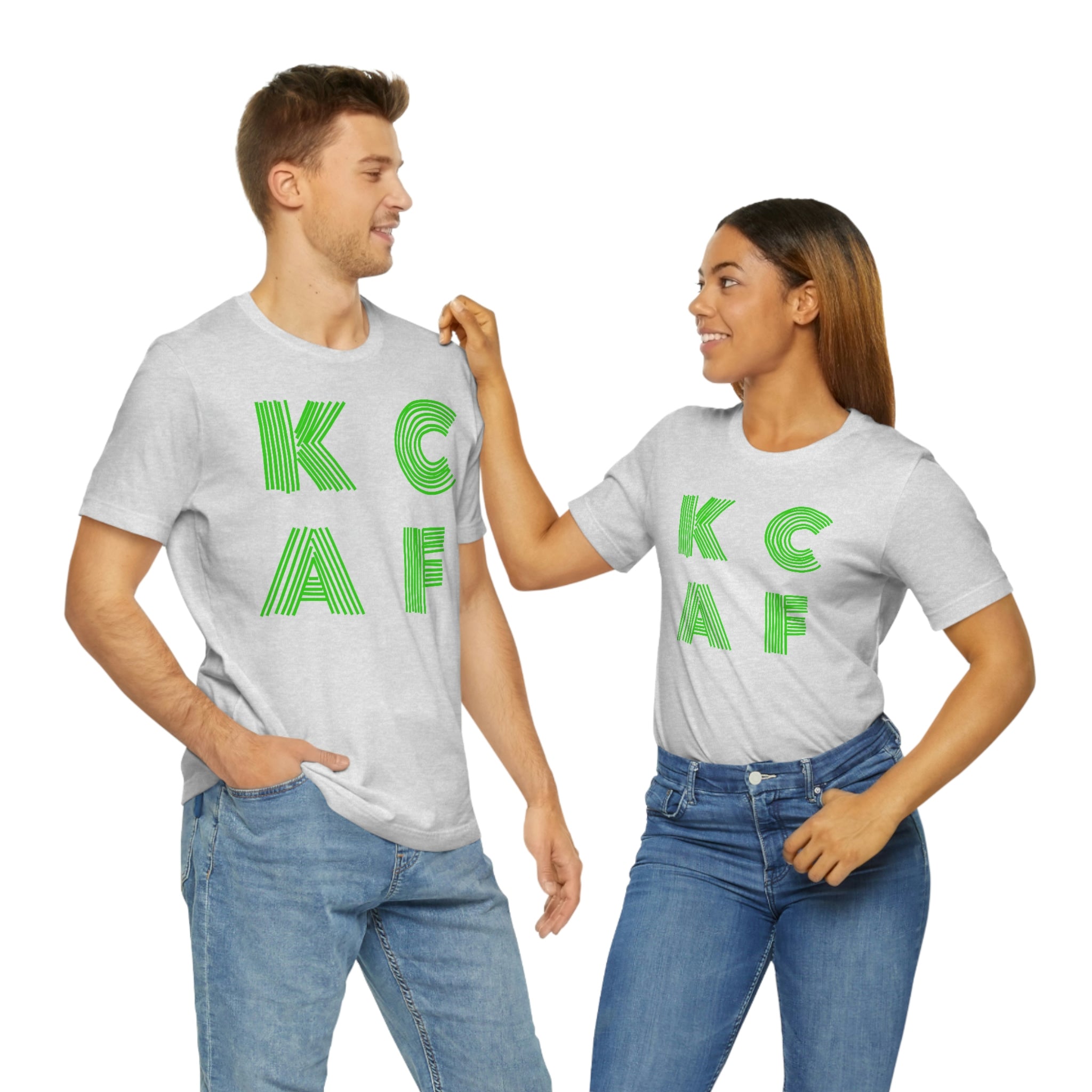 KC AF Green - Unisex Jersey Short Sleeve Tee