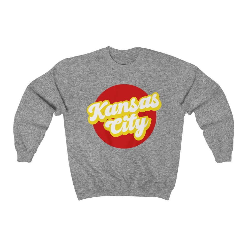 Retro KC - Unisex Heavy Blend™ Crewneck Sweatshirt