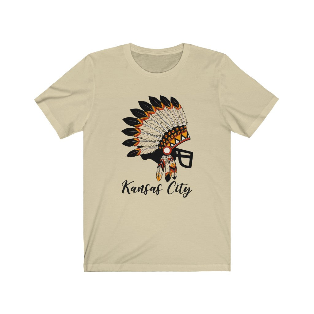 Headdress Black Helmet - Unisex Jersey Short Sleeve Tee
