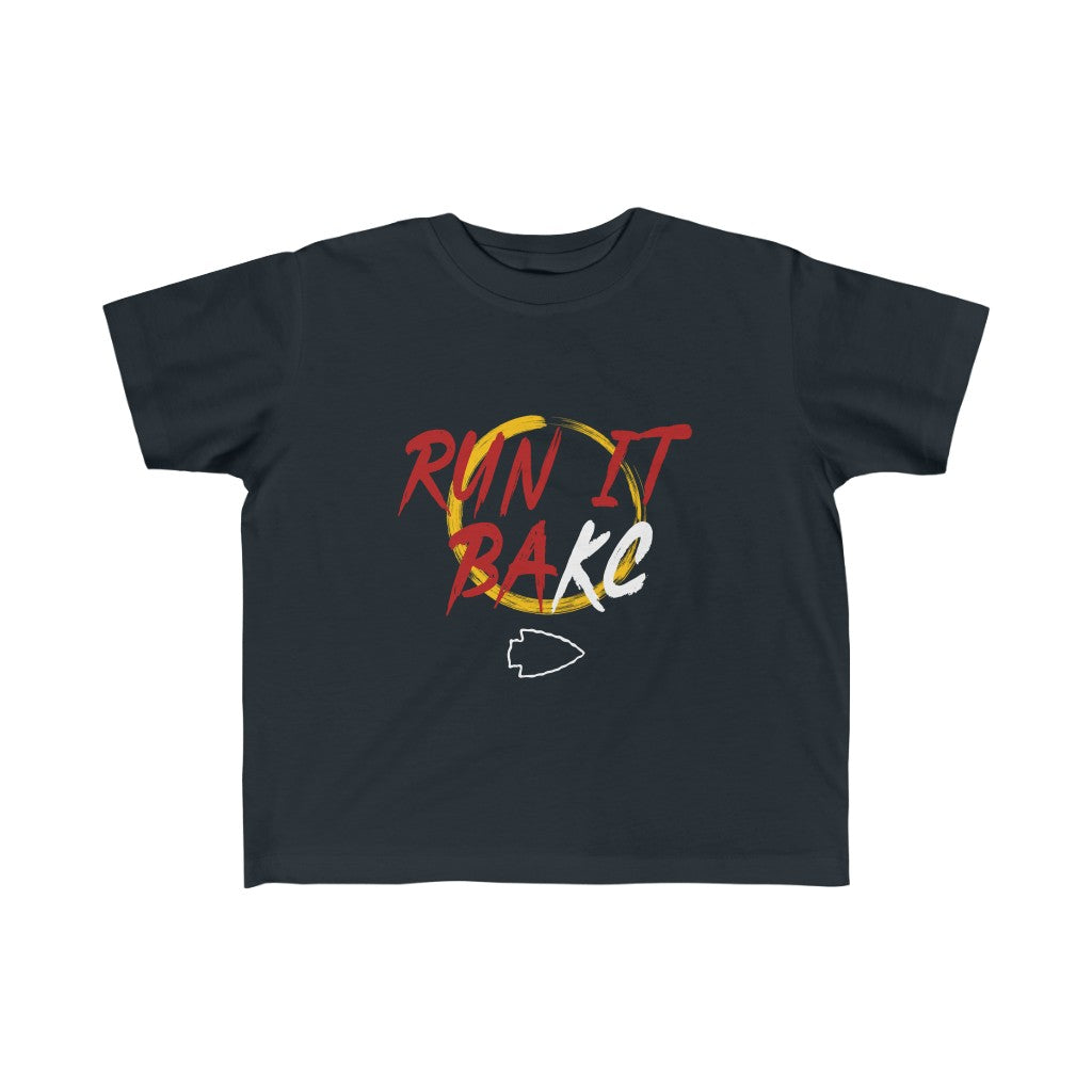 Run It BAKC - Kid's Fine Jersey Tee