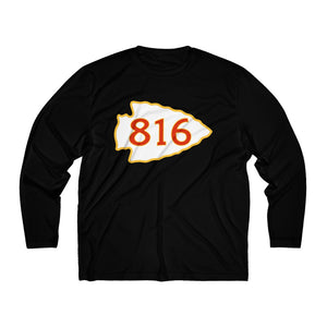 816 - Men's Long Sleeve Moisture Absorbing Tee