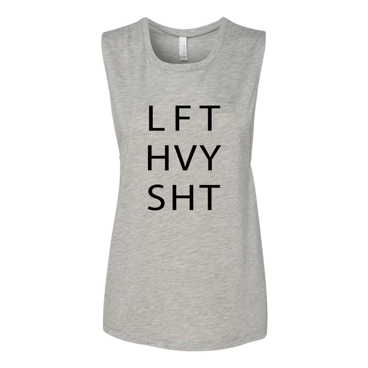 LFT HVY SHT - Women's Flowy Muscle Tank