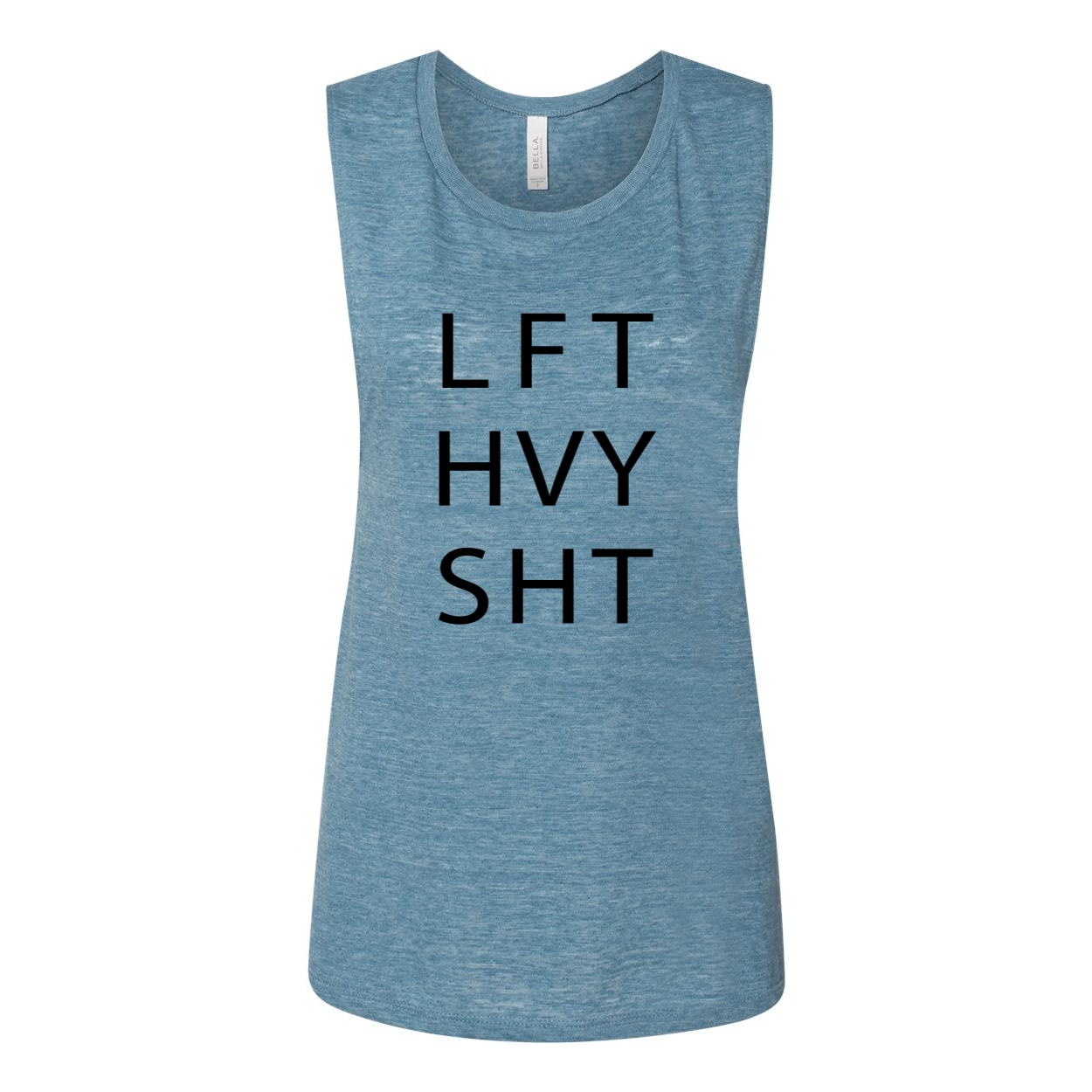 LFT HVY SHT - Women's Flowy Muscle Tank