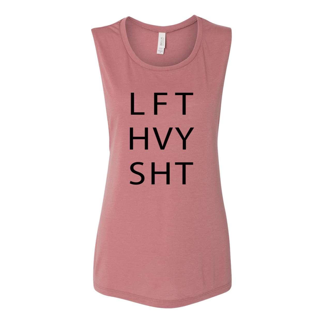 LFT HVY SHT - Women's Flowy Muscle Tank