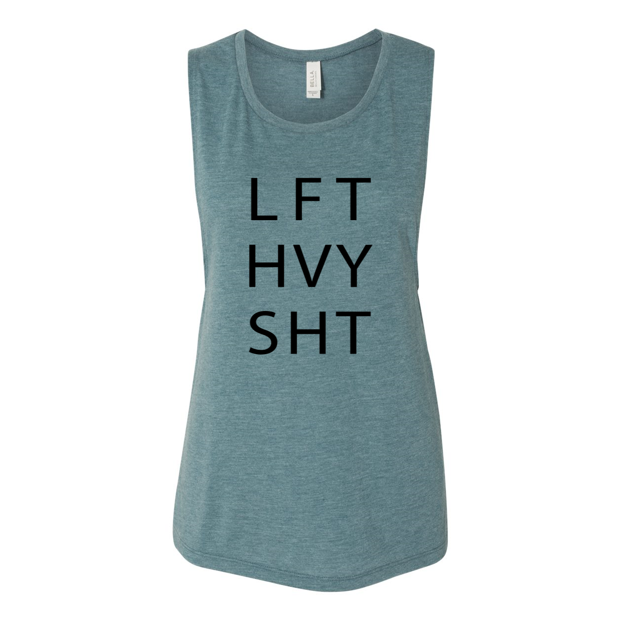 LFT HVY SHT - Women's Flowy Muscle Tank