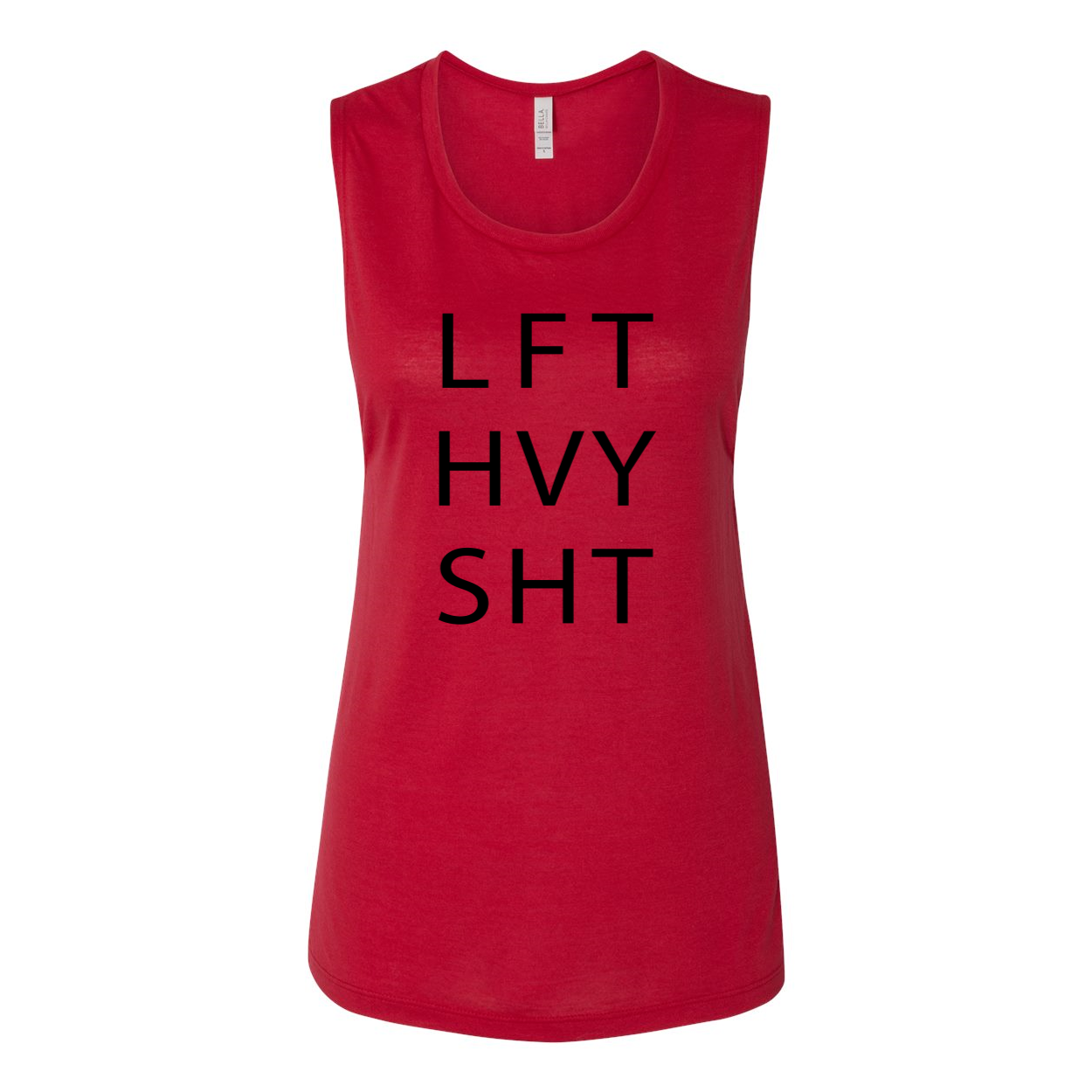 LFT HVY SHT - Women's Flowy Muscle Tank