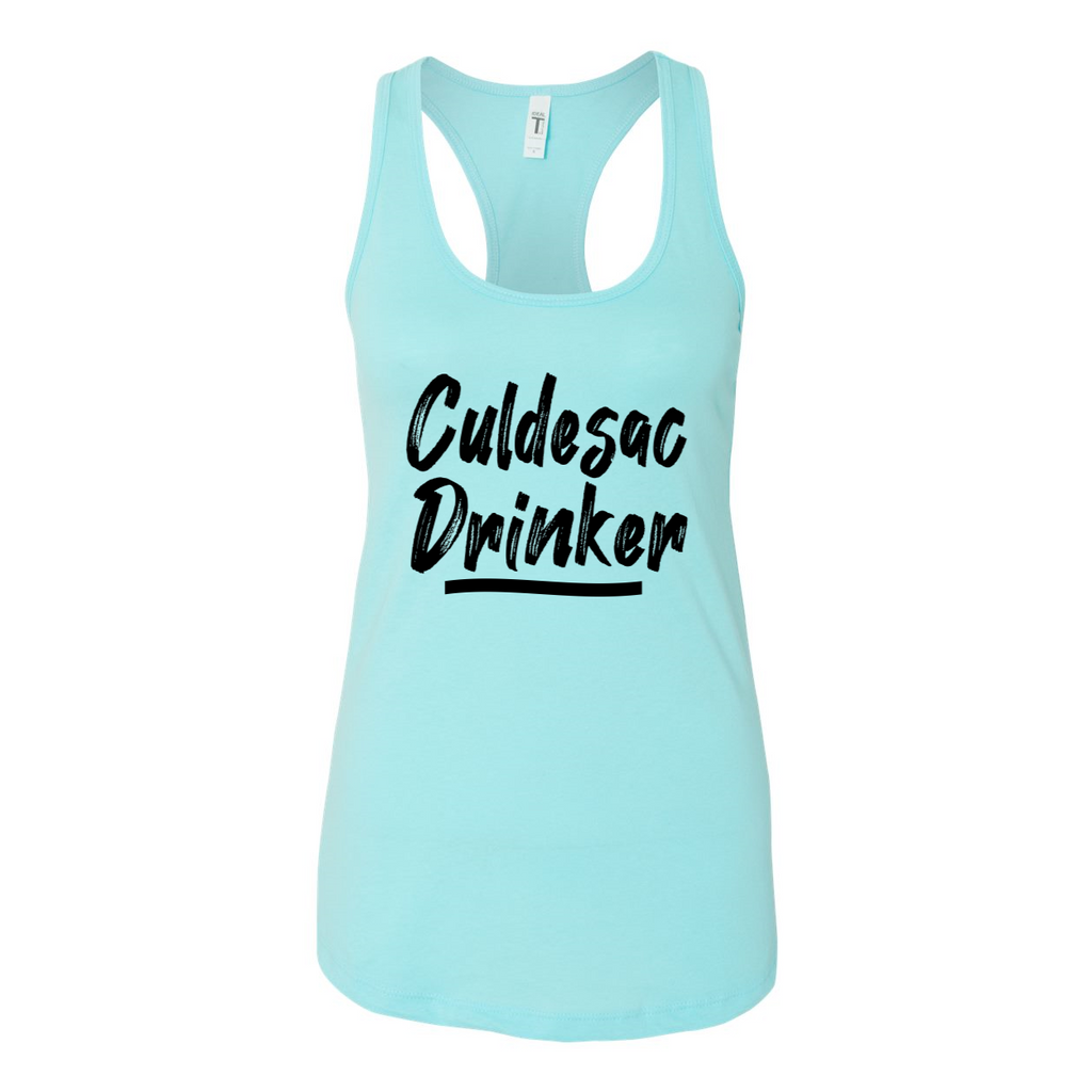 Culdesac Drinker - Women's Racerback Tank