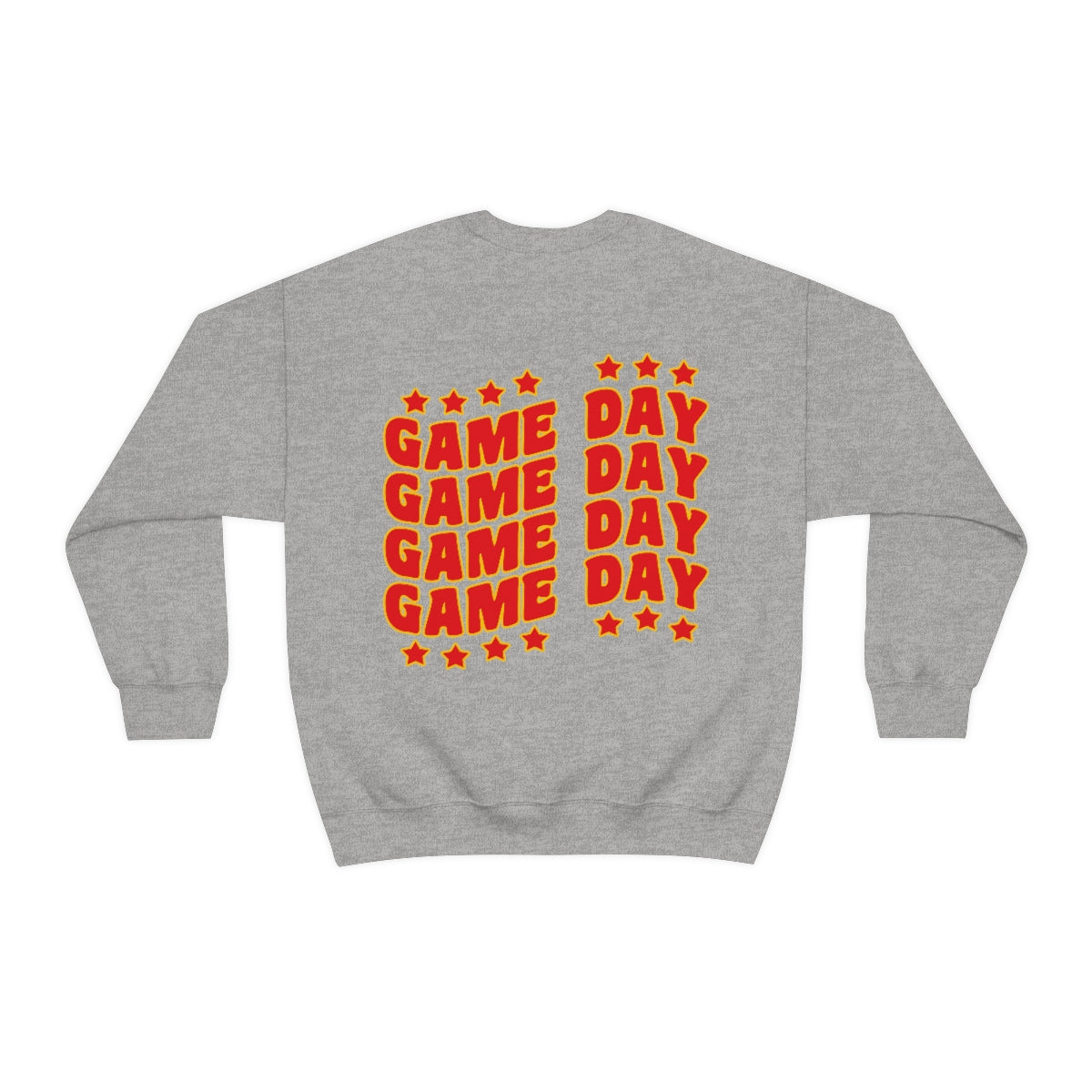 Game Day Front/Back - Unisex Heavy Blend™ Crewneck Sweatshirt