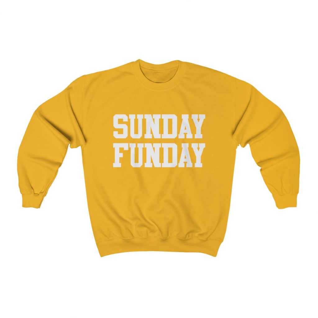 SUNDAY FUNDAY - Unisex Heavy Blend™ Crewneck Sweatshirt