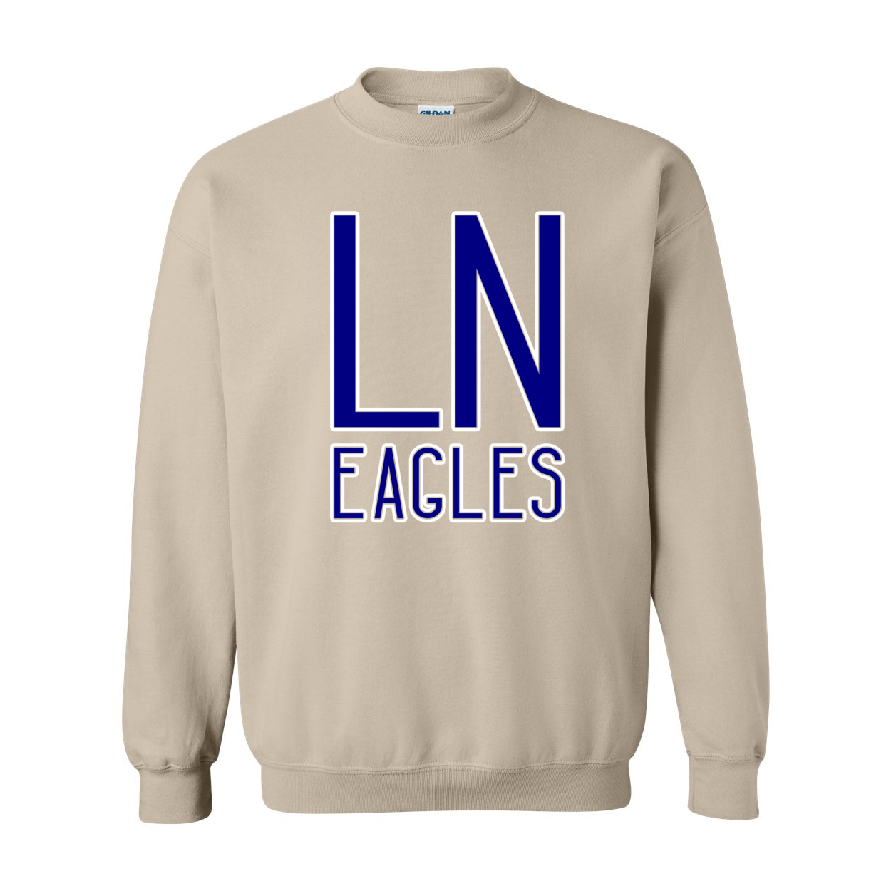 LN Eagles white - Crewneck Sweatshirt