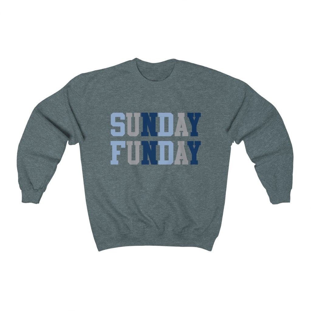 SUNDAY FUNDAY - Unisex Heavy Blend™ Crewneck Sweatshirt