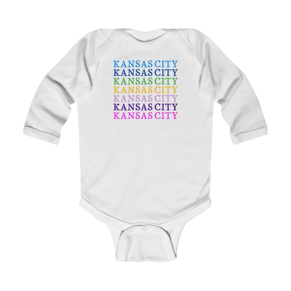 Kansas City - Infant Long Sleeve Bodysuit