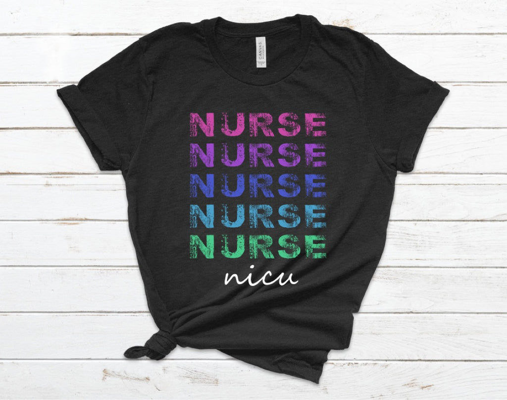 NURSE - nicu - Unisex Jersey Short Sleeve Tee