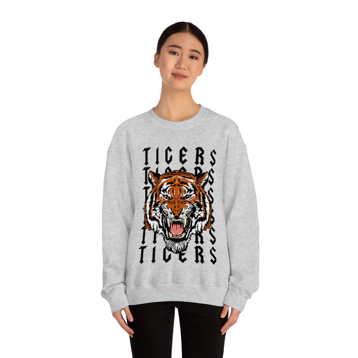 Tigers - Unisex Heavy Blend™ Crewneck Sweatshirt