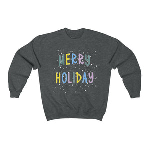 Merry Holiday - Unisex Heavy Blend™ Crewneck Sweatshirt