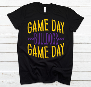 Game Day Tee Bulldogs Unisex Jersey Short Sleeve Tee