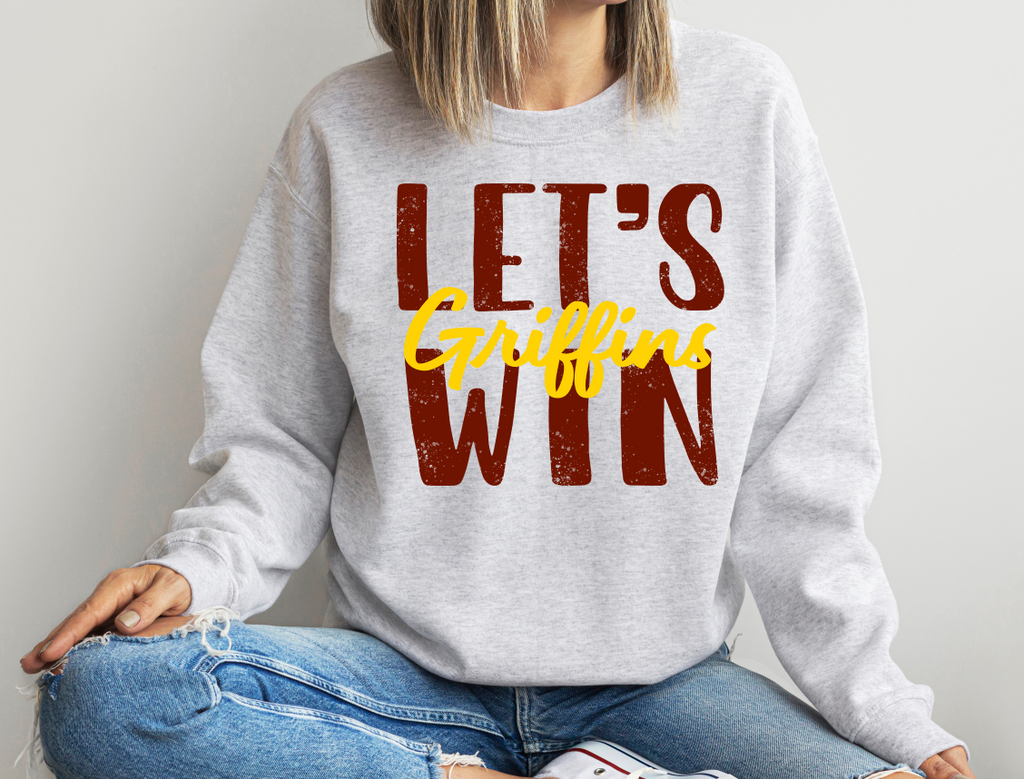 Let’s Win Griffins - Unisex Heavy Blend™ Crewneck Sweatshirt