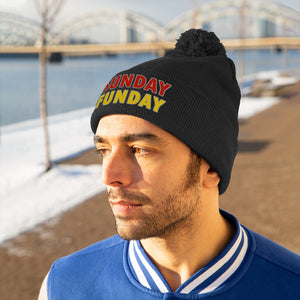 SUNDAY FUNDAY - Pom Pom Beanie