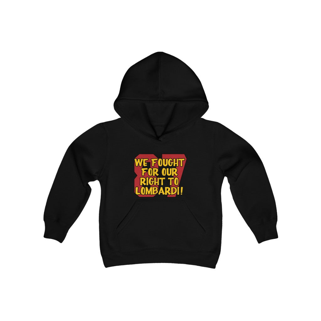 We Fought For Our Right - Youth Heavy Blend Hooded Sweatshirt