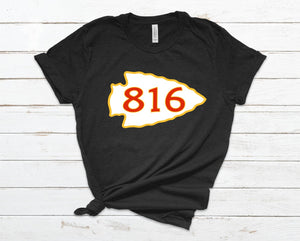 816 - Unisex Jersey Short Sleeve Tee