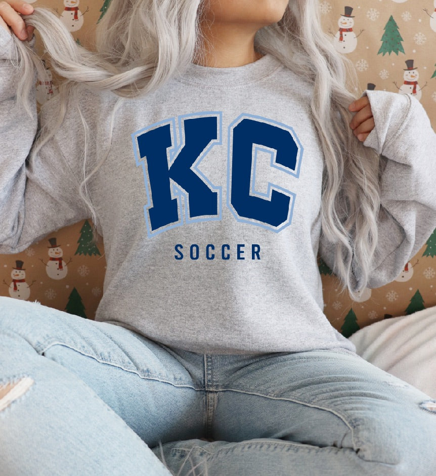 KC Soccer - Unisex NuBlend® Crewneck Sweatshirt