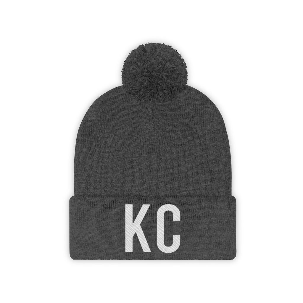 KC - Pom Pom Beanie