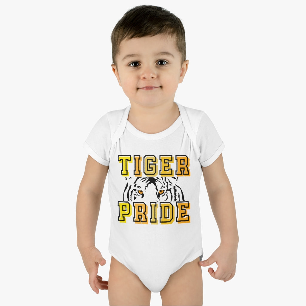 Tiger Pride - Infant Baby Rib Bodysuit