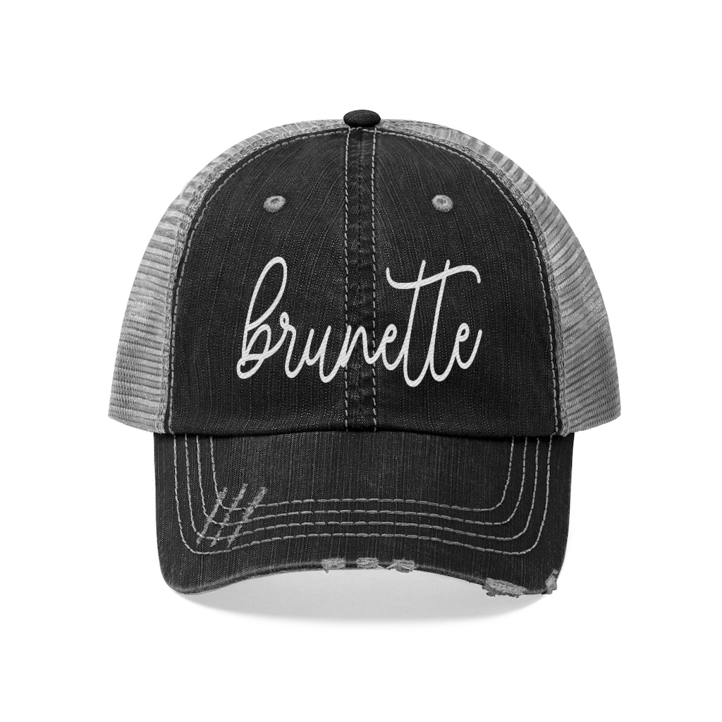 Brunette - Unisex Trucker Hat