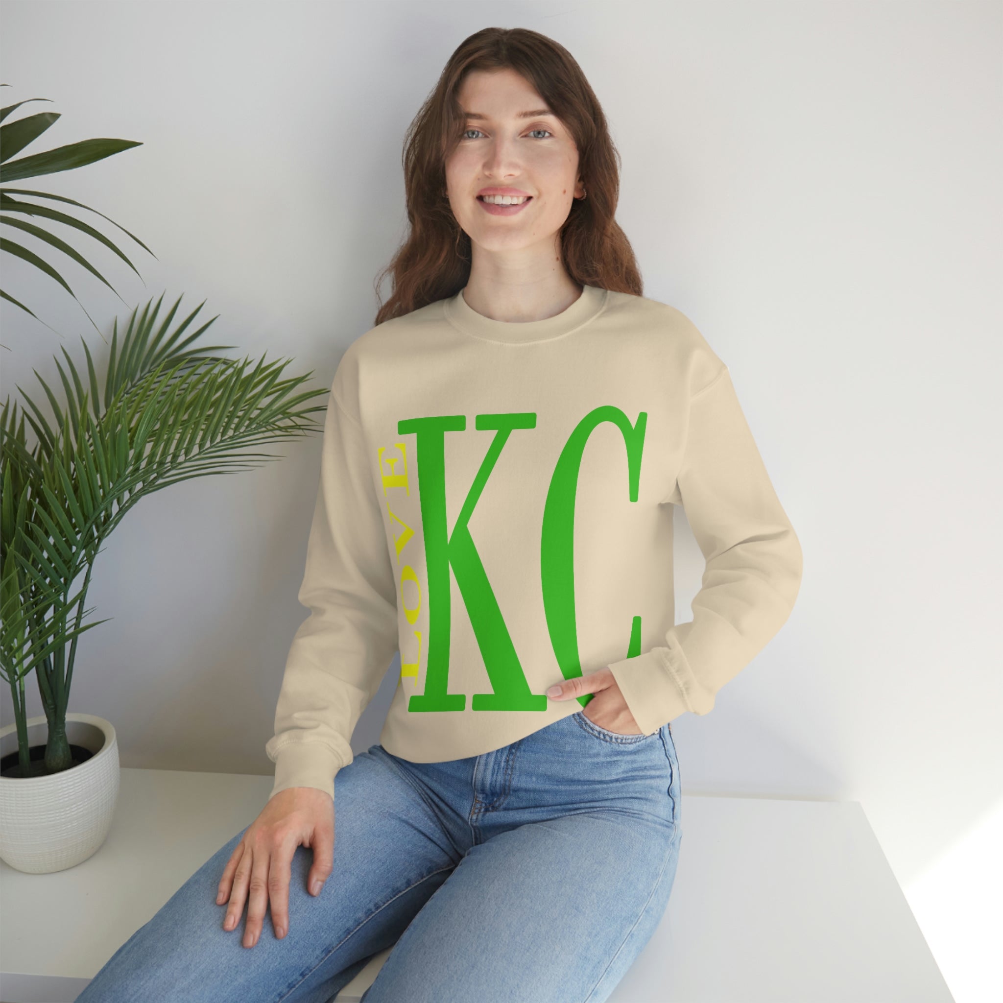 Love KC - Unisex Heavy Blend™ Crewneck Sweatshirt