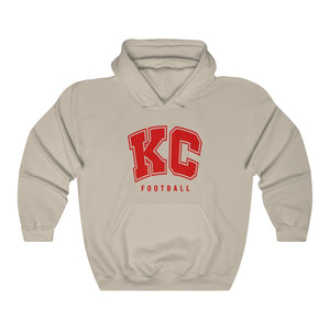 KC Football - Unisex Heavy Blend™ Hooded Sweatshirt