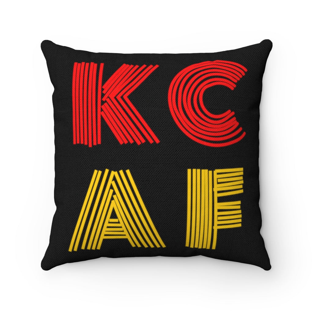 KC AF  - Spun Polyester Square Pillow Case