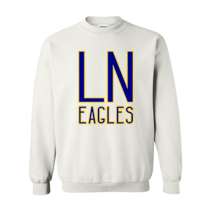 LN Eagles -gold Crewneck Sweatshirt