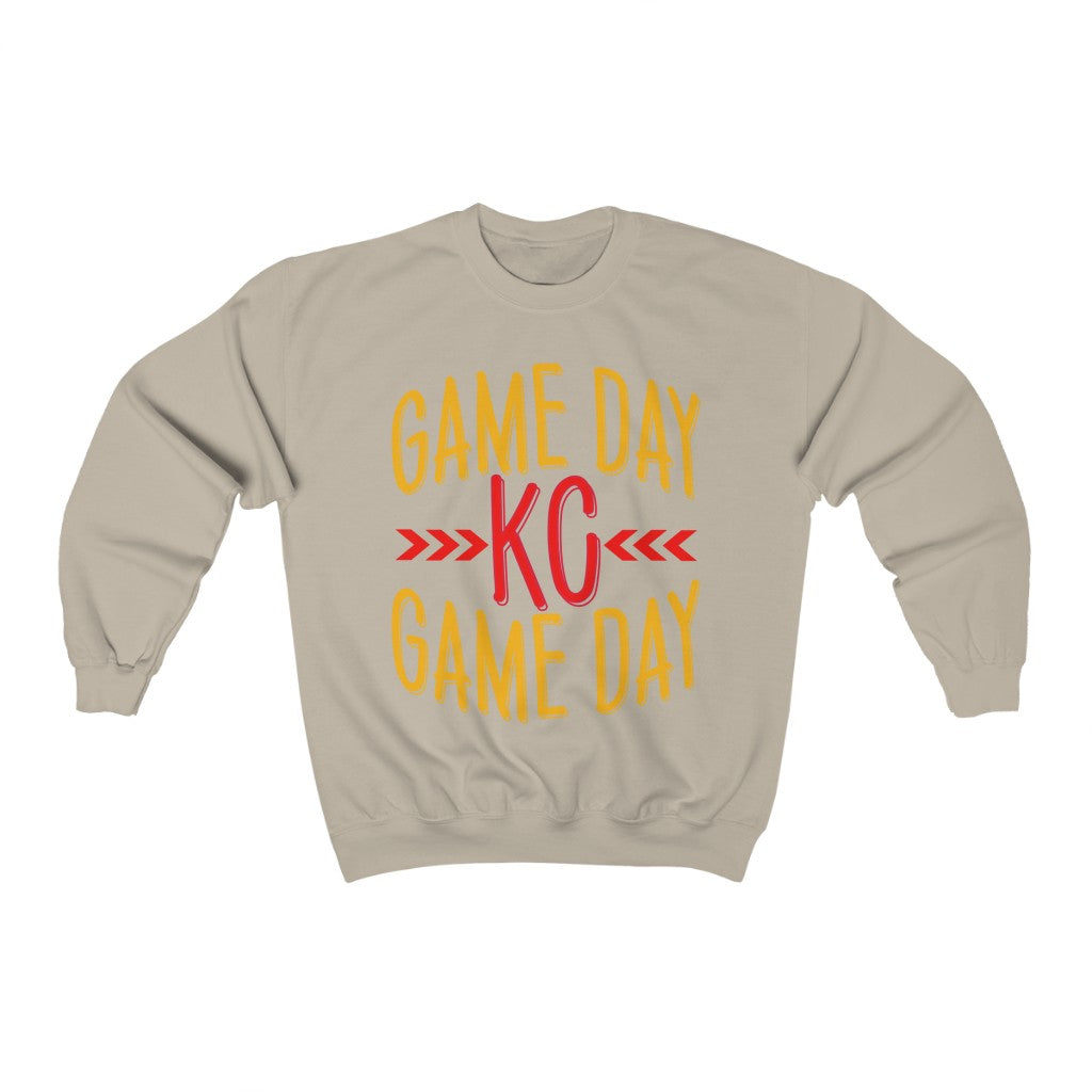 Game Day Crew KC - Unisex Heavy Blend™ Crewneck Sweatshirt