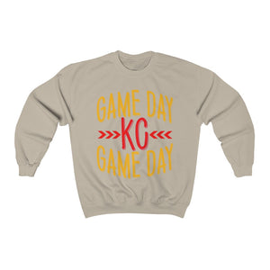 Game Day Crew KC - Unisex Heavy Blend™ Crewneck Sweatshirt