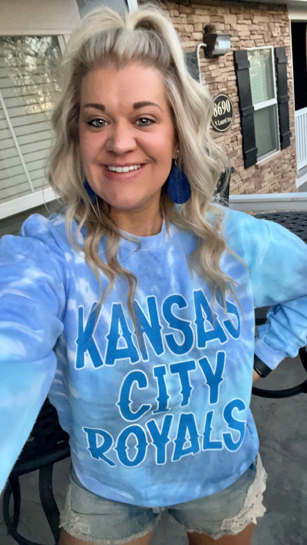 Kansas City Royals - Unisex Tie-Dye Sweatshirt