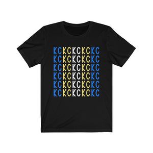 KC KC KC Royals - Unisex Jersey Short Sleeve Tee