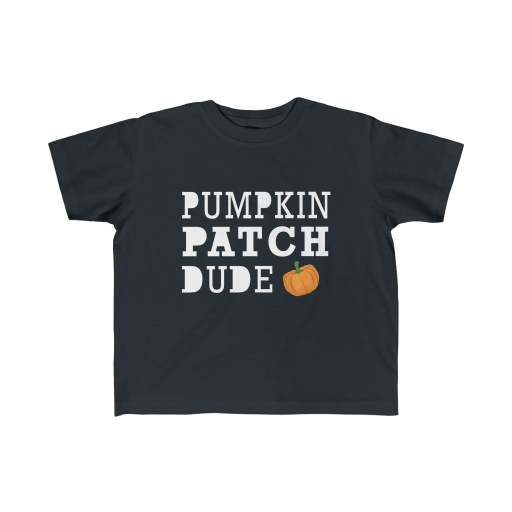 Pumpkin Patch Dude - Kid's Fine Jersey Tee