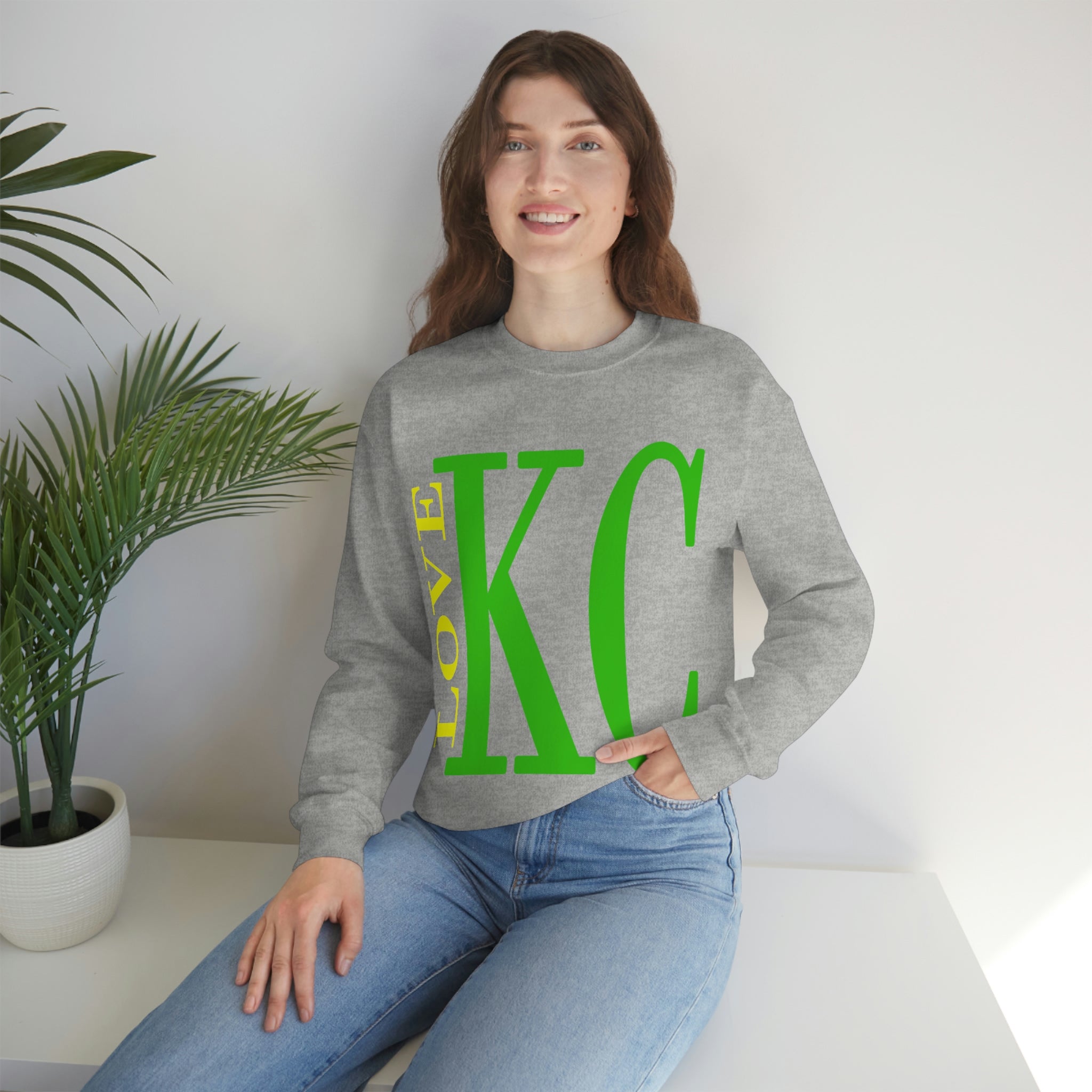 Love KC - Unisex Heavy Blend™ Crewneck Sweatshirt