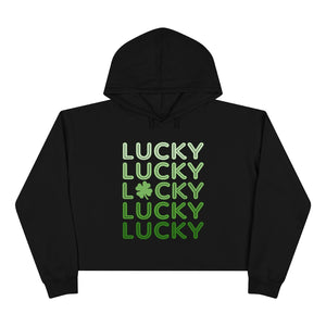 LUCKY - Crop Hoodie